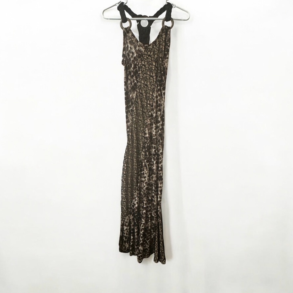 Leopard Print Maxi Dress